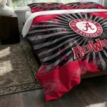 Arkansas State Red Wolves Sunburst Splatter Bedding Set Best Selling