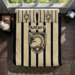 Army Black Knights Stripe Style Bedding Set Best Selling