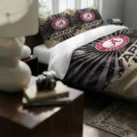 Army Black Knights Sunburst Splatter Bedding Set Best Selling