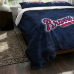 Atlanta Braves Red Mist Bedding Set Best Selling