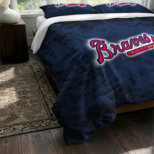 Atlanta Braves Red Mist Bedding Set Fashion Forward