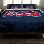 Atlanta Braves Red Mist Bedding Set Best Selling