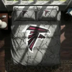 Atlanta Falcons Cracked Texture Bedding Set Best Selling