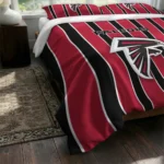 Atlanta Falcons Stripe Style Bedding Set Best Selling