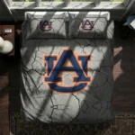 Auburn Tigers Cracked Texture Bedding Set Best Selling