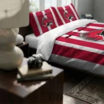 Ball State Cardinals Stripe Style Bedding Set Best Selling