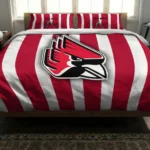 Ball State Cardinals Stripe Style Bedding Set Best Selling