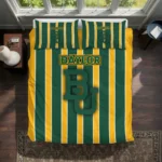 Baylor Bears Stripe Style Bedding Set Best Selling