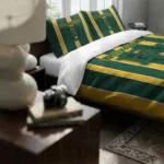 Baylor Bears Stripe Style Bedding Set Best Selling