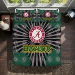 Baylor Bears Sunburst Splatter Bedding Set Best Selling