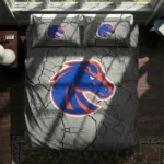 Boise State Broncos Cracked Texture Bedding Set Best Selling