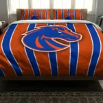 Boise State Broncos Stripe Style Bedding Set Best Selling