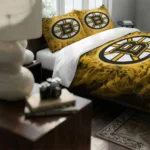 Boston Bruins Red Mist Bedding Set Best Selling