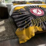 Boston Bruins Sunburst Splatter Bedding Set Best Selling
