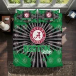 Boston Celtics Sunburst Splatter Bedding Set Best Selling