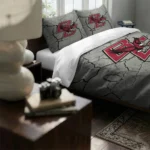 Boston College Eagles Cracked Texture Bedding Set Best Selling