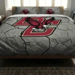 Boston College Eagles Cracked Texture Bedding Set Best Selling