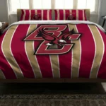 Boston College Eagles Stripe Style Bedding Set Best Selling