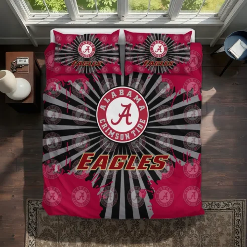 Boston College Eagles Sunburst Splatter Bedding Set Best Selling