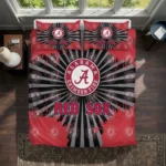 Boston Red Sox Sunburst Splatter Bedding Set Best Selling