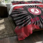 Boston Red Sox Sunburst Splatter Bedding Set Best Selling