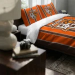 Bowling Green Falcons Stripe Style Bedding Set Best Selling