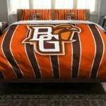 Bowling Green Falcons Stripe Style Bedding Set Best Selling