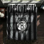 Brooklyn Nets Stripe Style Bedding Set Best Selling