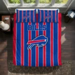 Buffalo Bills Stripe Style Bedding Set Best Selling