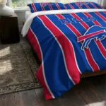 Buffalo Bills Stripe Style Bedding Set Best Selling