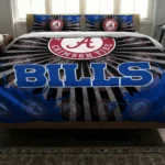 Buffalo Bills Sunburst Splatter Bedding Set Best Selling