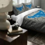 Buffalo Bulls Cracked Texture Bedding Set Best Selling