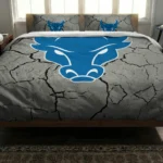 Buffalo Bulls Cracked Texture Bedding Set Best Selling