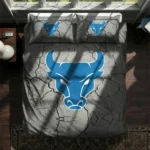 Buffalo Bulls Cracked Texture Bedding Set Best Selling