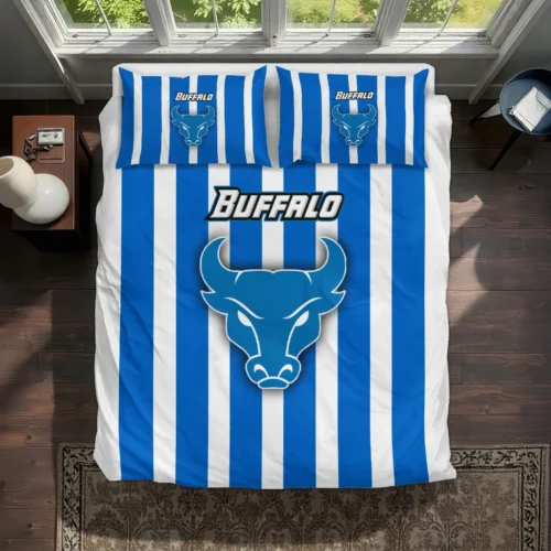 Buffalo Bulls Stripe Style Bedding Set Best Selling