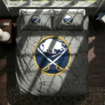 Buffalo Sabres Cracked Texture Bedding Set Best Selling