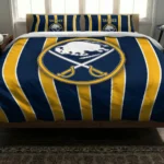 Buffalo Sabres Stripe Style Bedding Set Best Selling