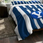 Byu Cougars Stripe Style Bedding Set Best Selling
