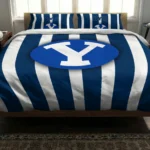 Byu Cougars Stripe Style Bedding Set Best Selling