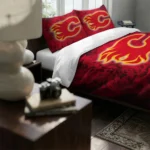 Calgary Flames Red Mist Bedding Set Best Selling