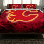 Calgary Flames Red Mist Bedding Set Best Selling