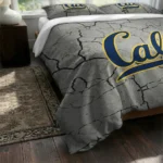 California Golden Bears Cracked Texture Bedding Set Best Selling