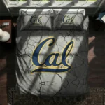 California Golden Bears Cracked Texture Bedding Set Best Selling