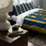 California Golden Bears Stripe Style Bedding Set Best Selling