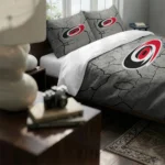 Carolina Hurricanes Cracked Texture Bedding Set Best Selling