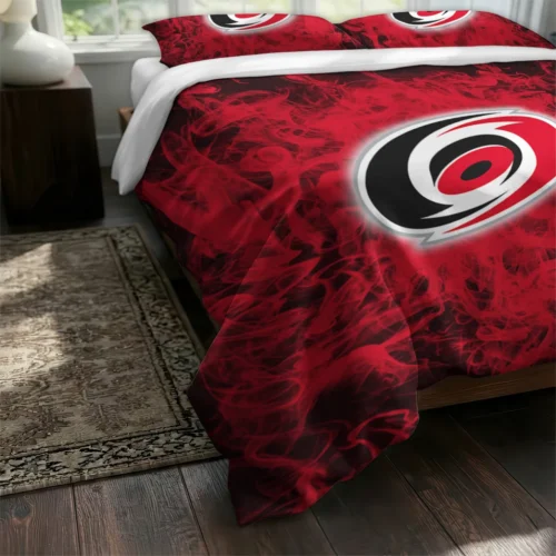 Carolina Hurricanes Red Mist Bedding Set Fashion Forward