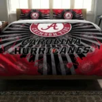 Carolina Hurricanes Sunburst Splatter Bedding Set Best Selling