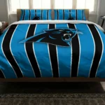 Carolina Panthers Stripe Style Bedding Set Best Selling