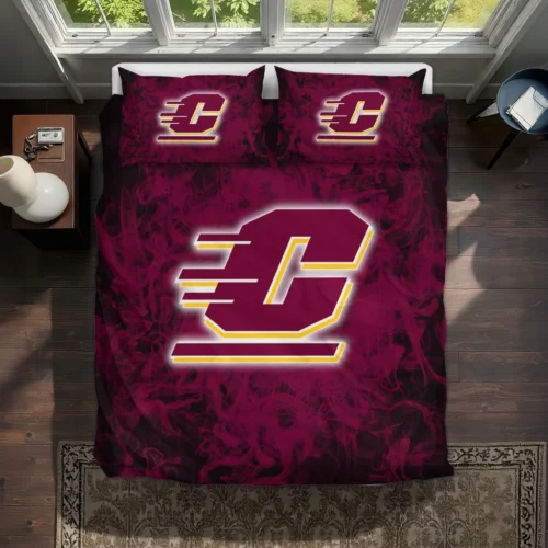 Central Michigan Chippewas Red Mist Bedding Set Best Selling