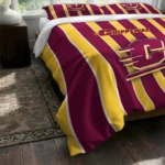 Central Michigan Chippewas Stripe Style Bedding Set Best Selling